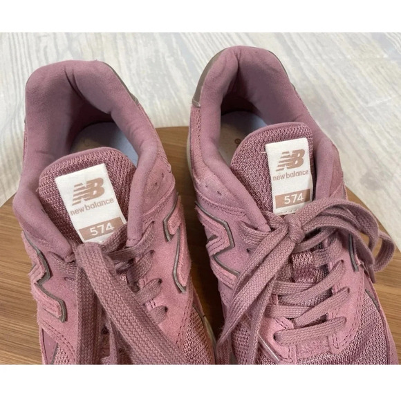 New Balance Womens WS574ATG Pink Lavender Sneaker Size 7.5 Comfort shoe walk run - Picture 13 of 16